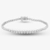 Photo 2 - Bracelets 9ct White Gold 1.00ct Diamond Tennis Bracelet TH0122490