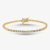 Photo 3 - Bracelets 9ct Yellow Gold 2.00ct Diamond Tennis Bracelet BR977/2-9