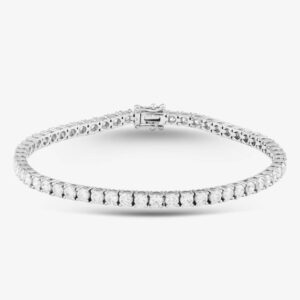 Photo 7 - Bracelets 18ct White Gold 5.53ct Brilliant Cut Diamond Tennis Bracelet BHOJX