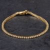 Photo 2 - Bracelets 14ct Yellow Gold 2.15ct Brilliant Cut Diamond 7 Inch Bracelet 4307104