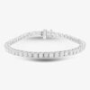 14ct White Gold 5.00ct Brilliant Cut Diamond Tennis Bracelet 4307126 - Photo 2 - Bracelets 14ct White Gold 5.00ct Brilliant Cut Diamond Tennis Bracelet 4307126