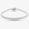 9ct White Gold 2.00ct Brilliant Cut Diamond Tennis Bracelet 4307131 - Photo 3 - Bracelets 9ct White Gold 2.00ct Brilliant Cut Diamond Tennis Bracelet 4307131