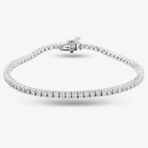 Photo 13 - Bracelets 9ct White Gold 2.00ct Brilliant Cut Diamond Tennis Bracelet 4307131