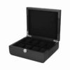 Photo 3 - Watch Boxes Black Series 8 Piece Leather Watch Box – Carbon Fibre