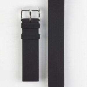 Photo 8 - Straps Self-Punch Rubber Watch Strap in BLACK