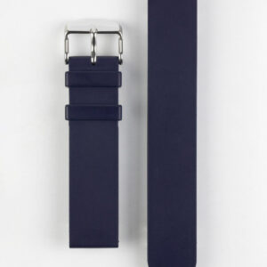 Photo 4 - Straps Self-Punch Rubber Watch Strap in DARK BLUE