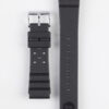 Photo 3 - Straps Premium Rubber Sports Watch Strap in BLACK