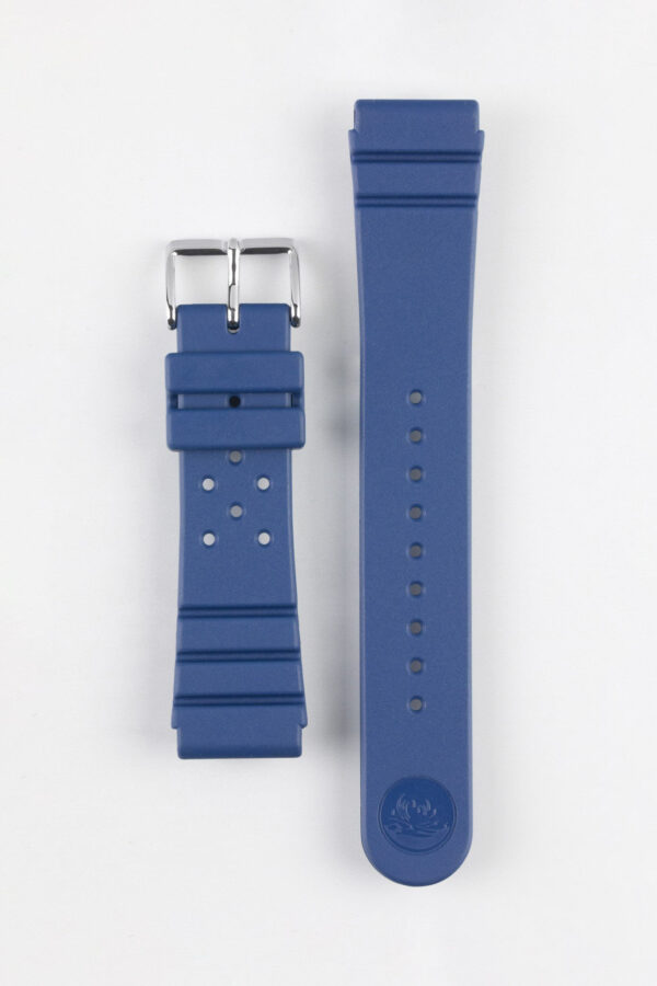 Photo 1 - Straps Premium Rubber Sports Watch Strap in BLUE