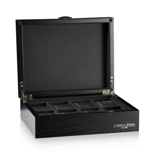 Photo 1 - Watch Boxes Bregano 8 Piece Watch Box – Black