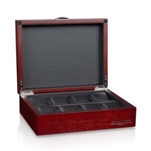 Photo 8 - Watch Boxes Bregano 8 Piece Watch Box – Cherry