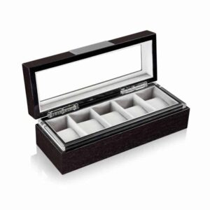 Photo 9 - Watch Boxes Executive 5 Piece Watch Box – Oak