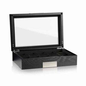 Photo 12 - Watch Boxes Monteray 10 Piece Watch Box – Ash Black