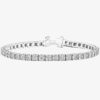 9ct White Gold 2.00ct Diamond Tennis Bracelet BR988W/200-9 - Photo 2 - Bracelets 9ct White Gold 2.00ct Diamond Tennis Bracelet BR988W/200-9